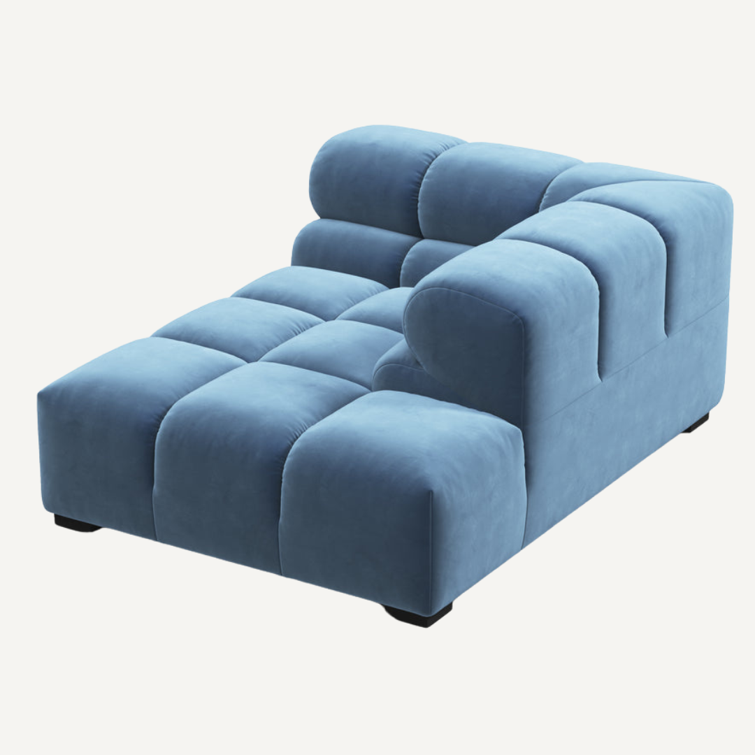 Standard Chaise with Left High Armrest for Tully Corner Sofa