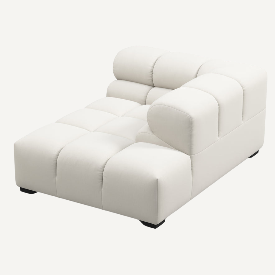 Standard Chaise with Left High Armrest for Tully Corner Sofa