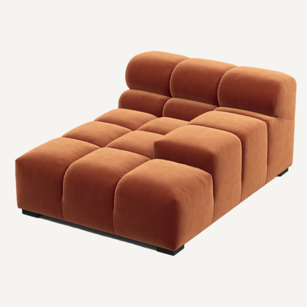 Standard Chaise with Left Low Armrest for Tully Corner Sofa