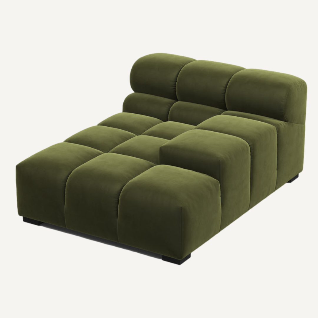 Standard Chaise with Left Low Armrest for Tully Corner Sofa