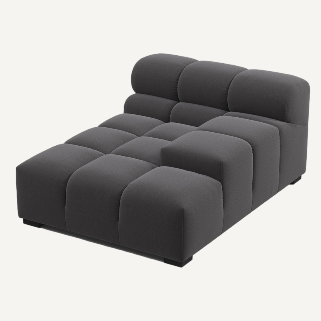 Standard Chaise with Left Low Armrest for Tully Corner Sofa