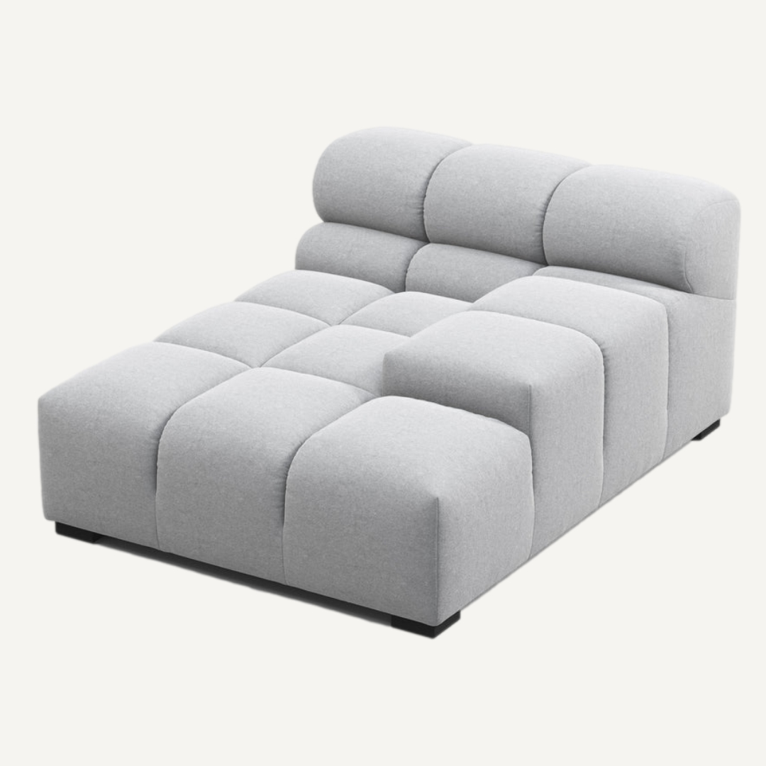 Standard Chaise with Left Low Armrest for Tully Corner Sofa
