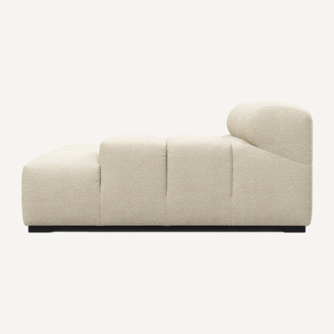 Standard Chaise with Left Low Armrest for Tully Corner Sofa
