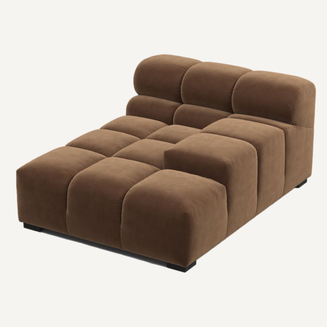 Standard Chaise with Left Low Armrest for Tully Corner Sofa