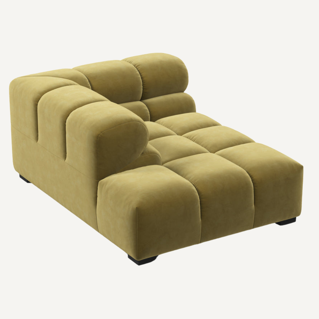 Standard Chaise with Right High Armrest for Tully Corner Sofa