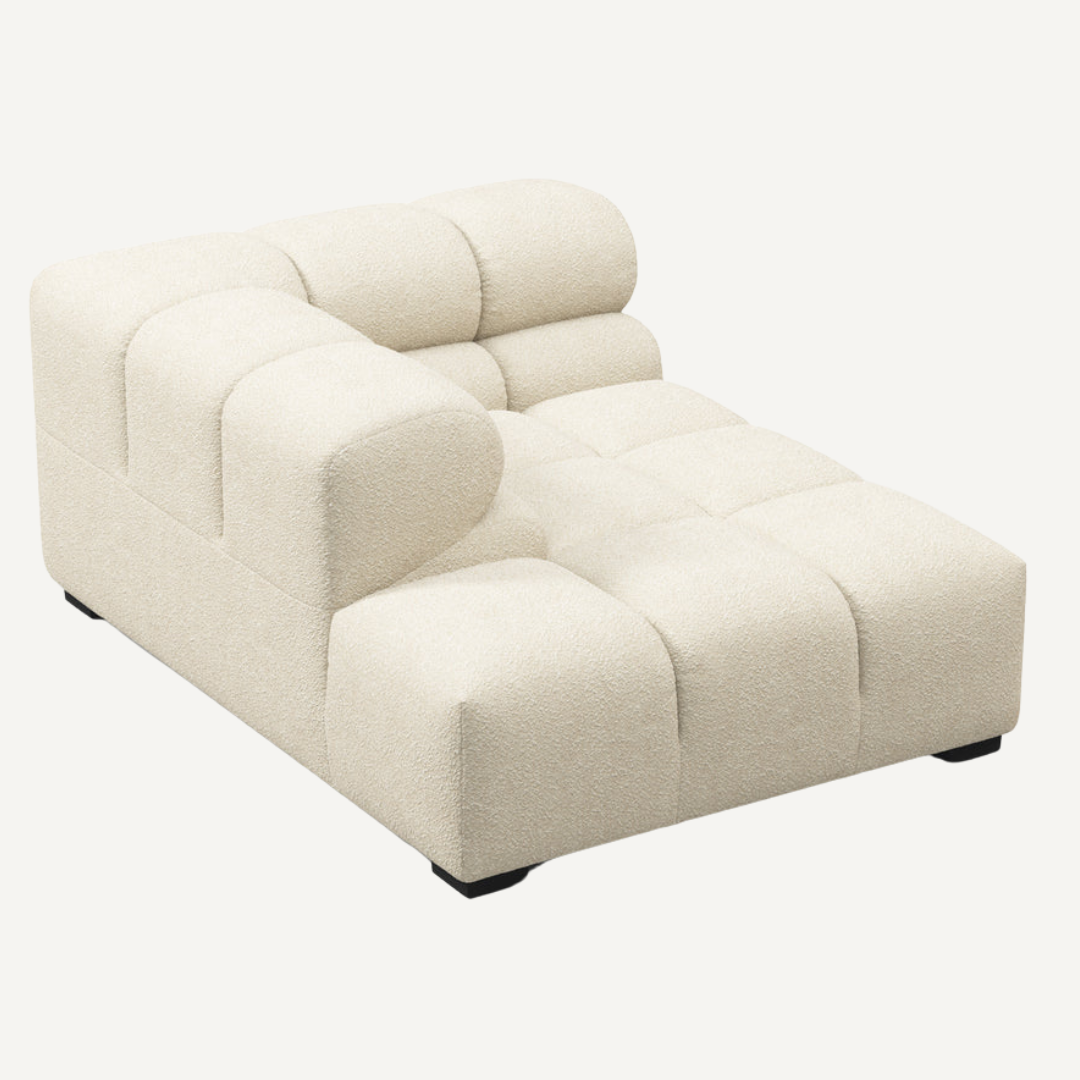 Standard Chaise with Right High Armrest for Tully Corner Sofa