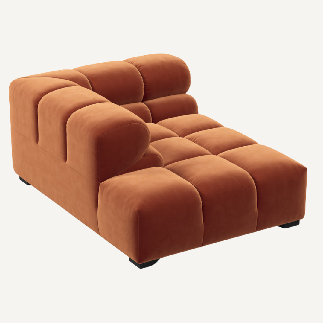 Standard Chaise with Right High Armrest for Tully Corner Sofa