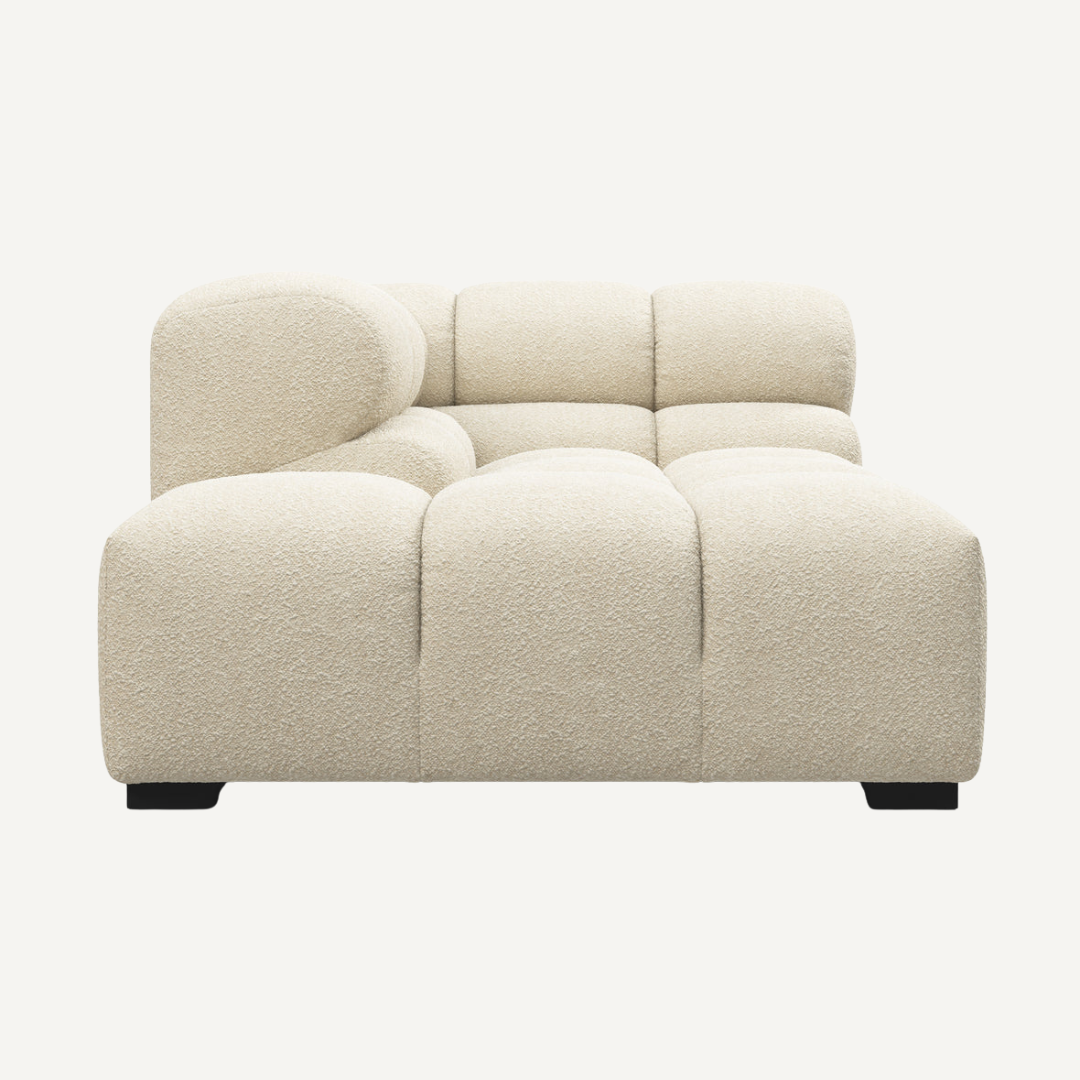 Standard Chaise with Right High Armrest for Tully Corner Sofa