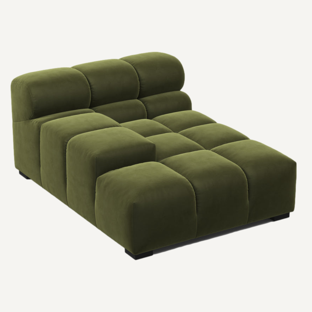Standard Chaise with Right Low Armrest for Tully Corner Sofa