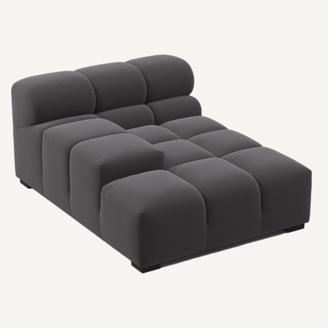 Standard Chaise with Right Low Armrest for Tully Corner Sofa