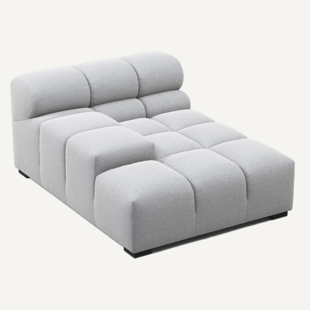 Standard Chaise with Right Low Armrest for Tully Corner Sofa