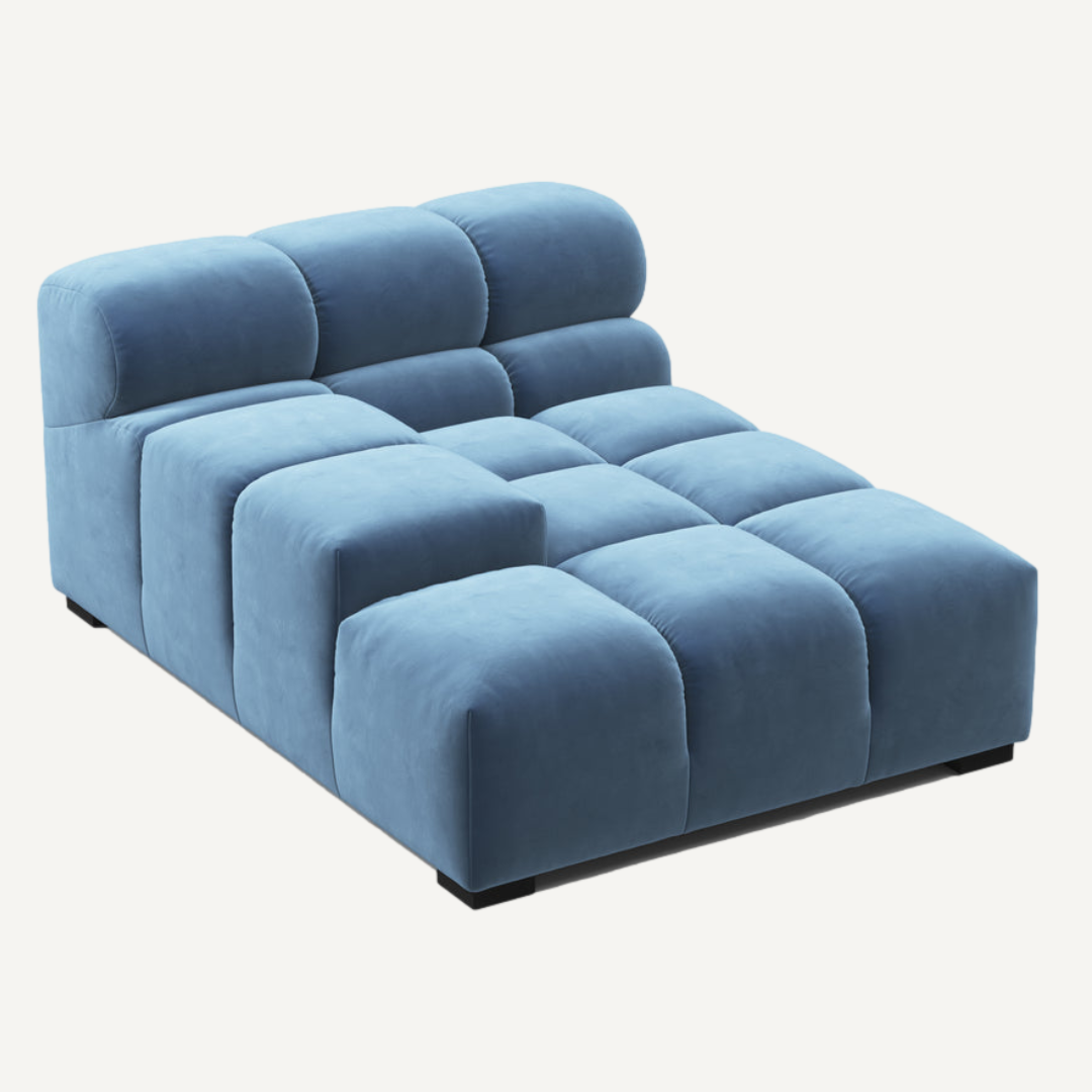 Standard Chaise with Right Low Armrest for Tully Corner Sofa