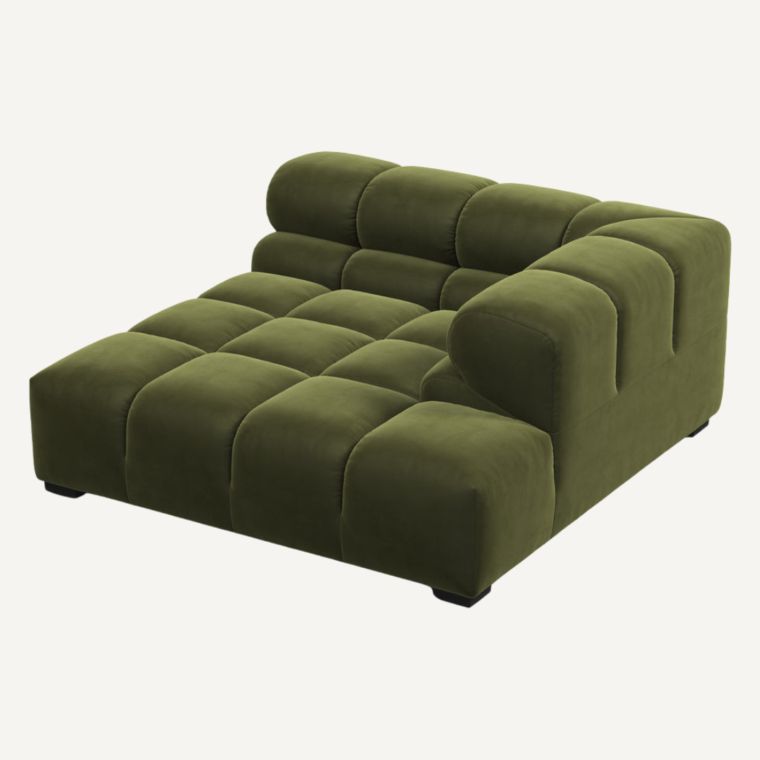 XL Chaise with Left High Armrest – Tully Modular Sofa