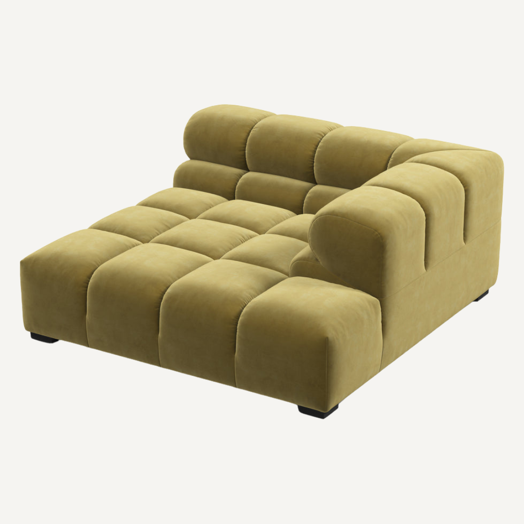 XL Chaise with Left High Armrest – Tully Modular Sofa