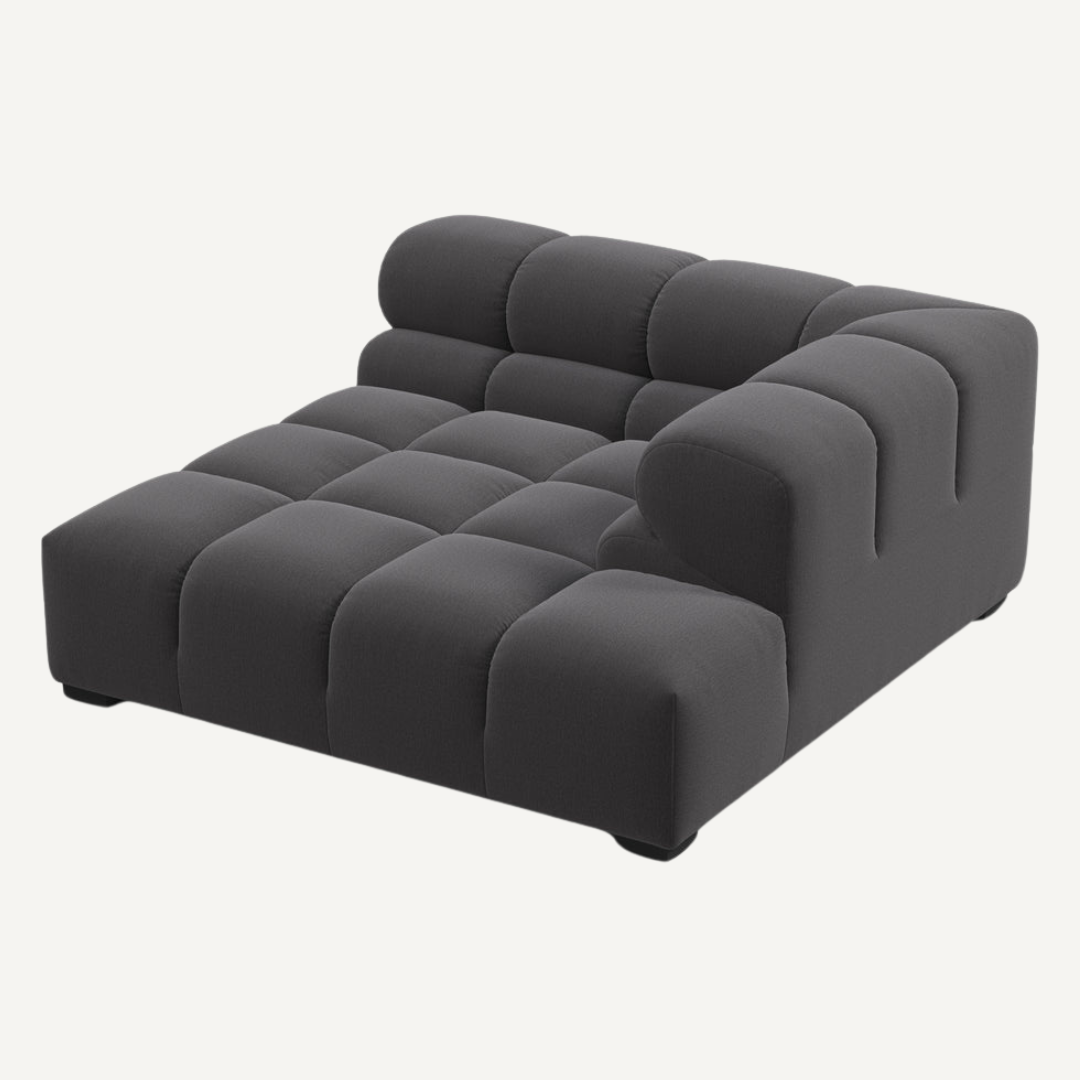 XL Chaise with Left High Armrest – Tully Modular Sofa