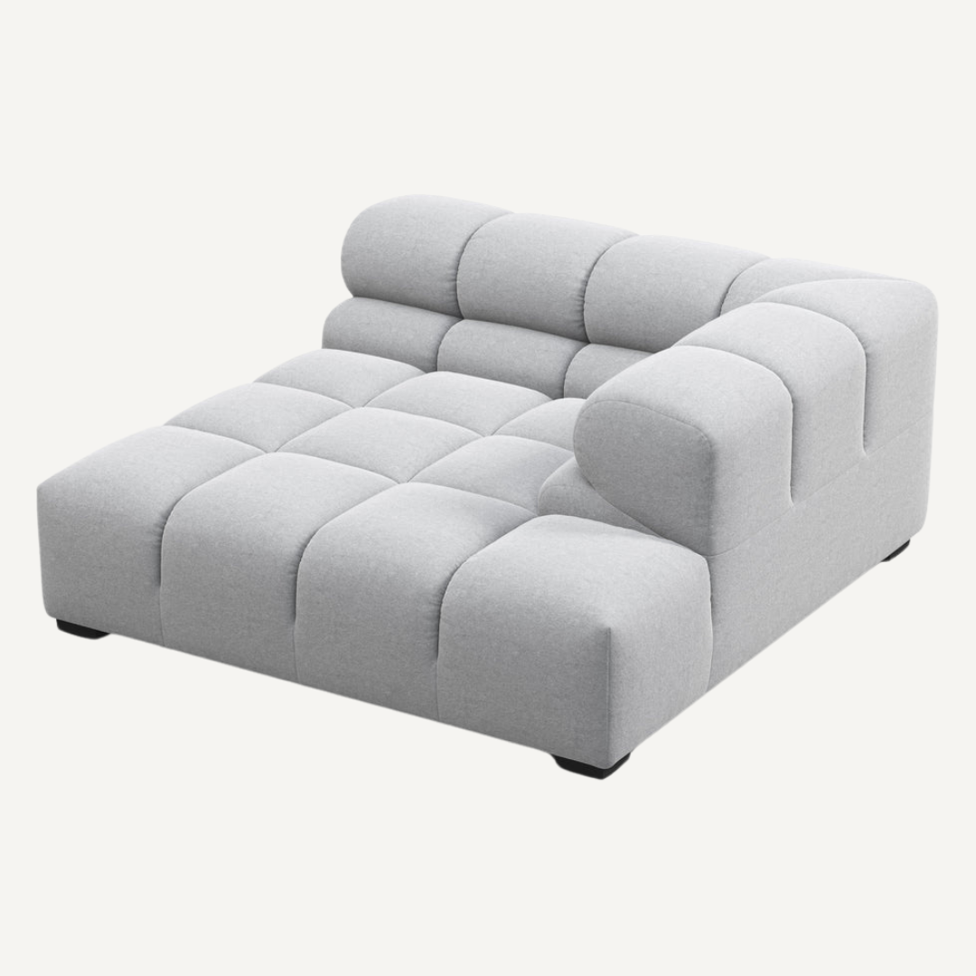 XL Chaise with Left High Armrest – Tully Modular Sofa