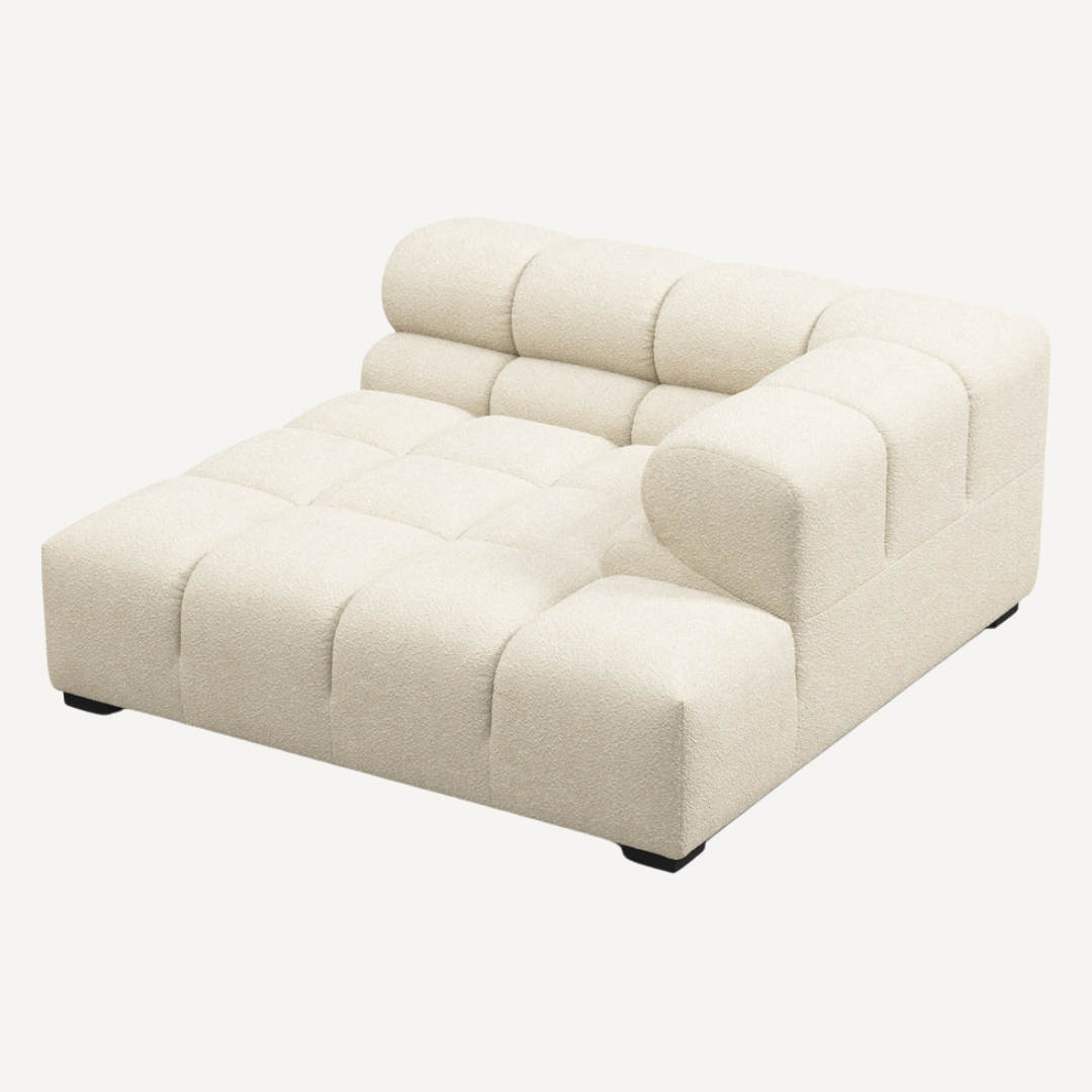 XL Chaise with Left High Armrest – Tully Modular Sofa