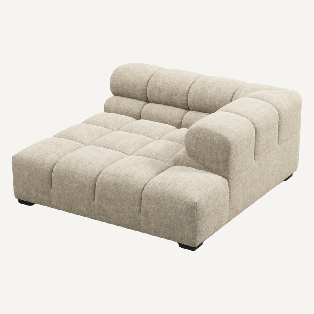 XL Chaise with Left High Armrest – Tully Modular Sofa