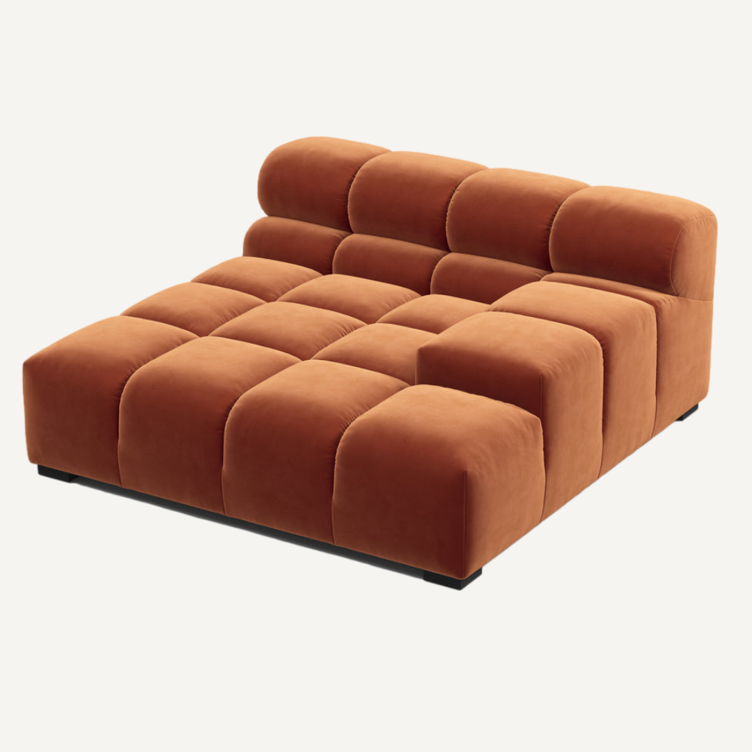 XL Chaise with Left Low Armrest – Tully Modular Sofa