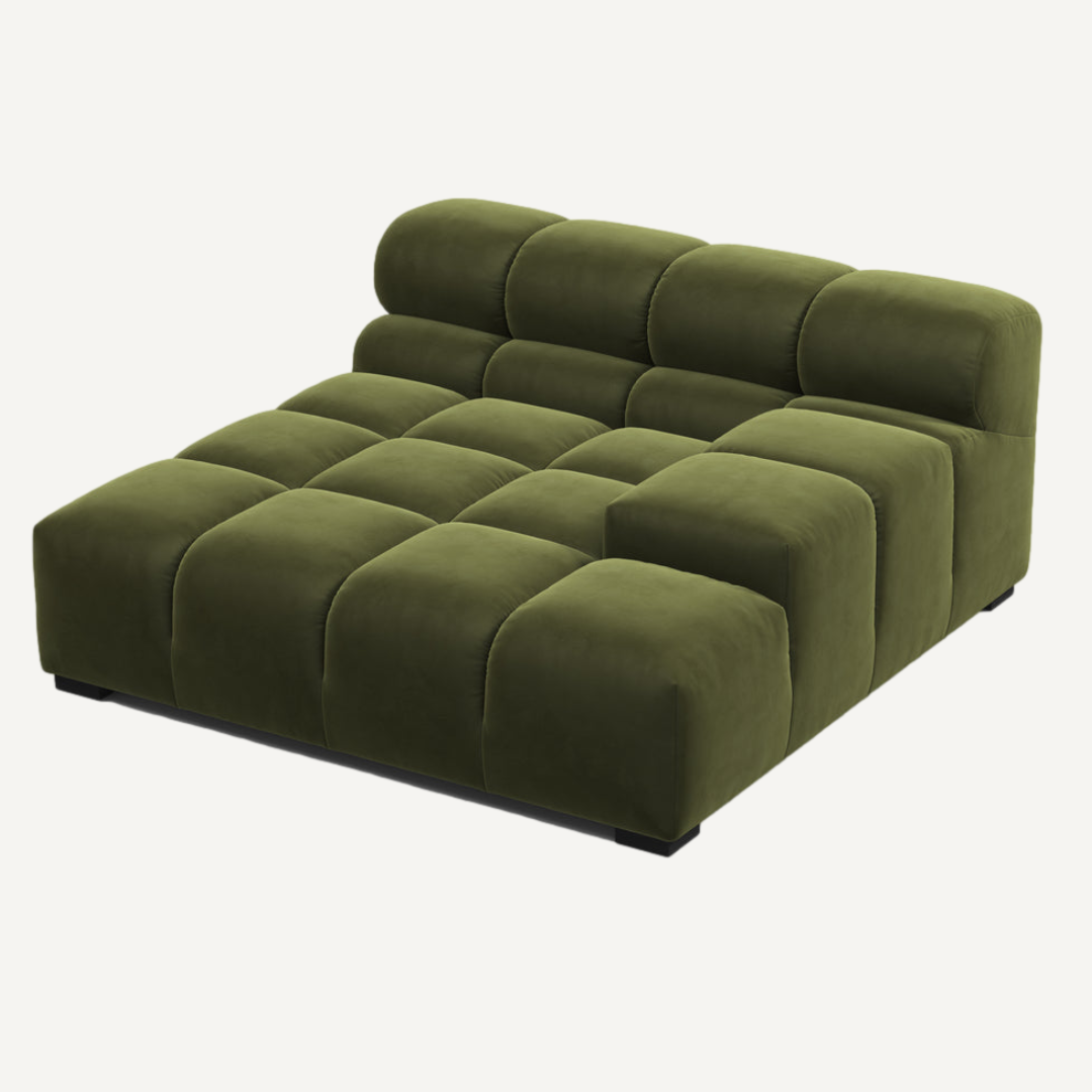 XL Chaise with Left Low Armrest – Tully Modular Sofa