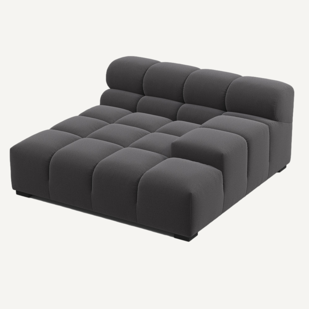 XL Chaise with Left Low Armrest – Tully Modular Sofa