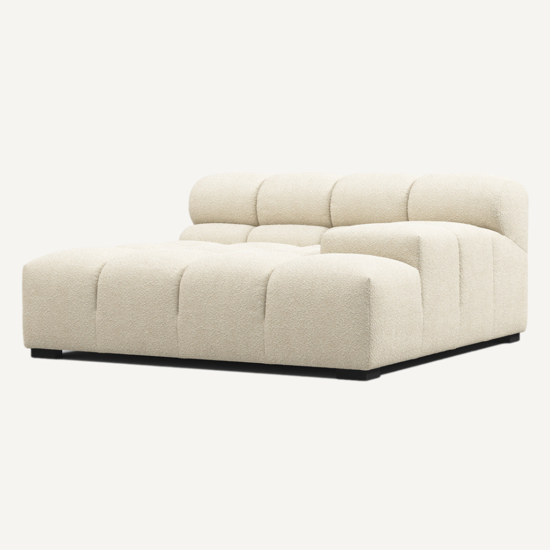 XL Chaise with Left Low Armrest – Tully Modular Sofa