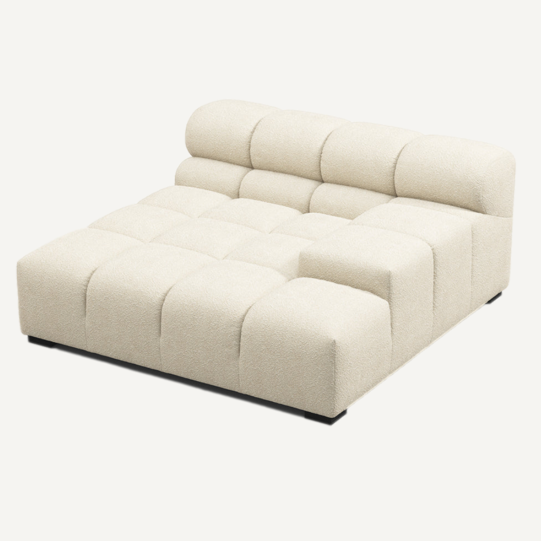 XL Chaise with Left Low Armrest – Tully Modular Sofa