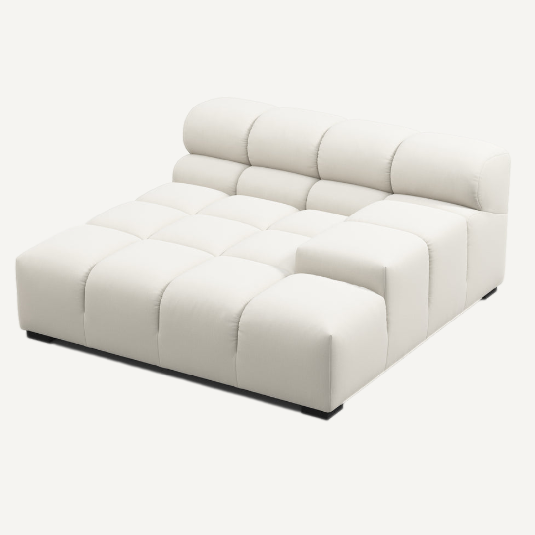 XL Chaise with Left Low Armrest – Tully Modular Sofa