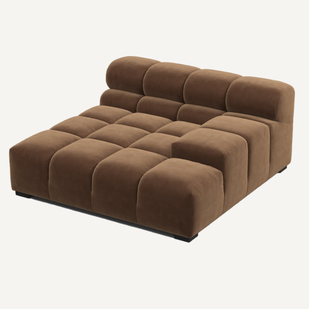 XL Chaise with Left Low Armrest – Tully Modular Sofa