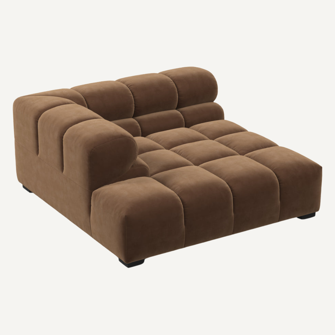 XL Chaise with Right High Armrest – Tully Modular Sofa