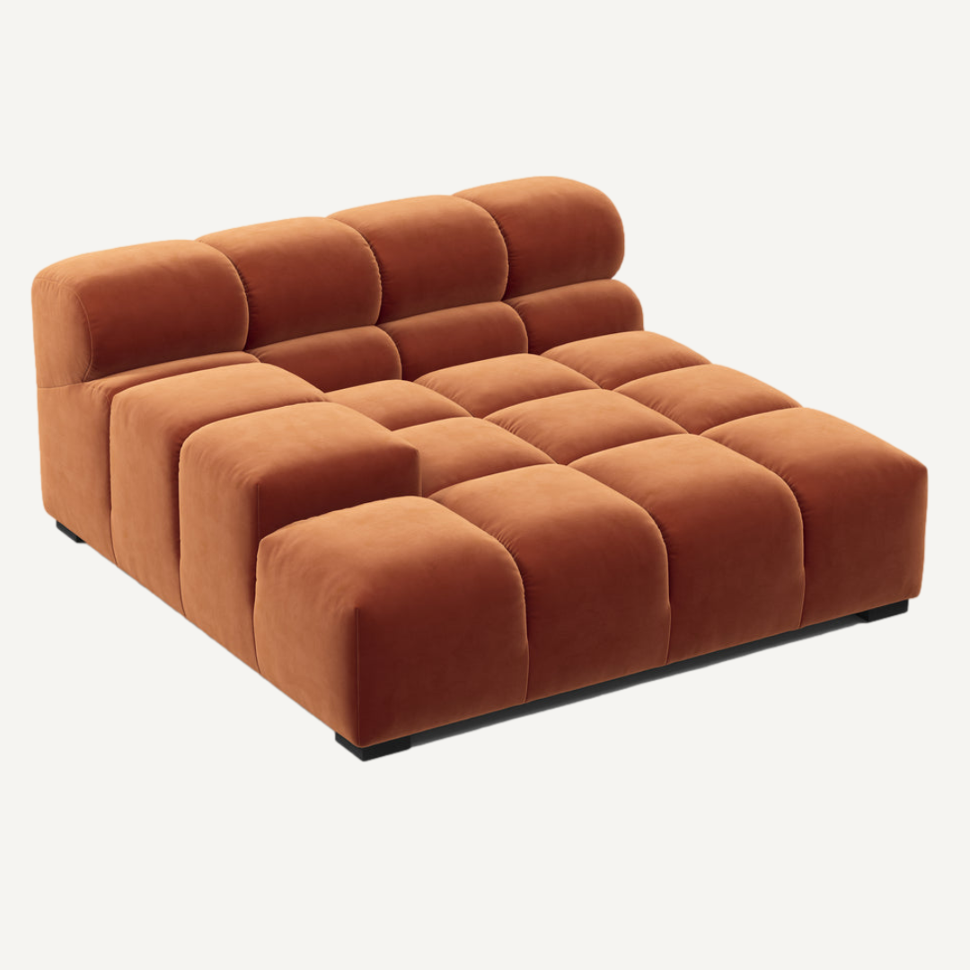 XL Chaise with Right Low Armrest for Tully Modular Corner Sofa