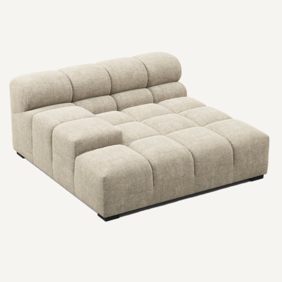 XL Chaise with Right Low Armrest for Tully Modular Corner Sofa