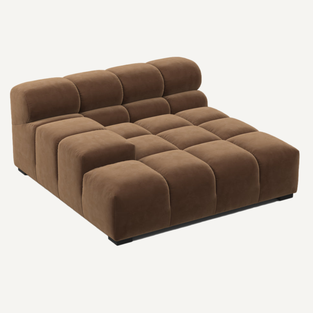XL Chaise with Right Low Armrest for Tully Modular Corner Sofa