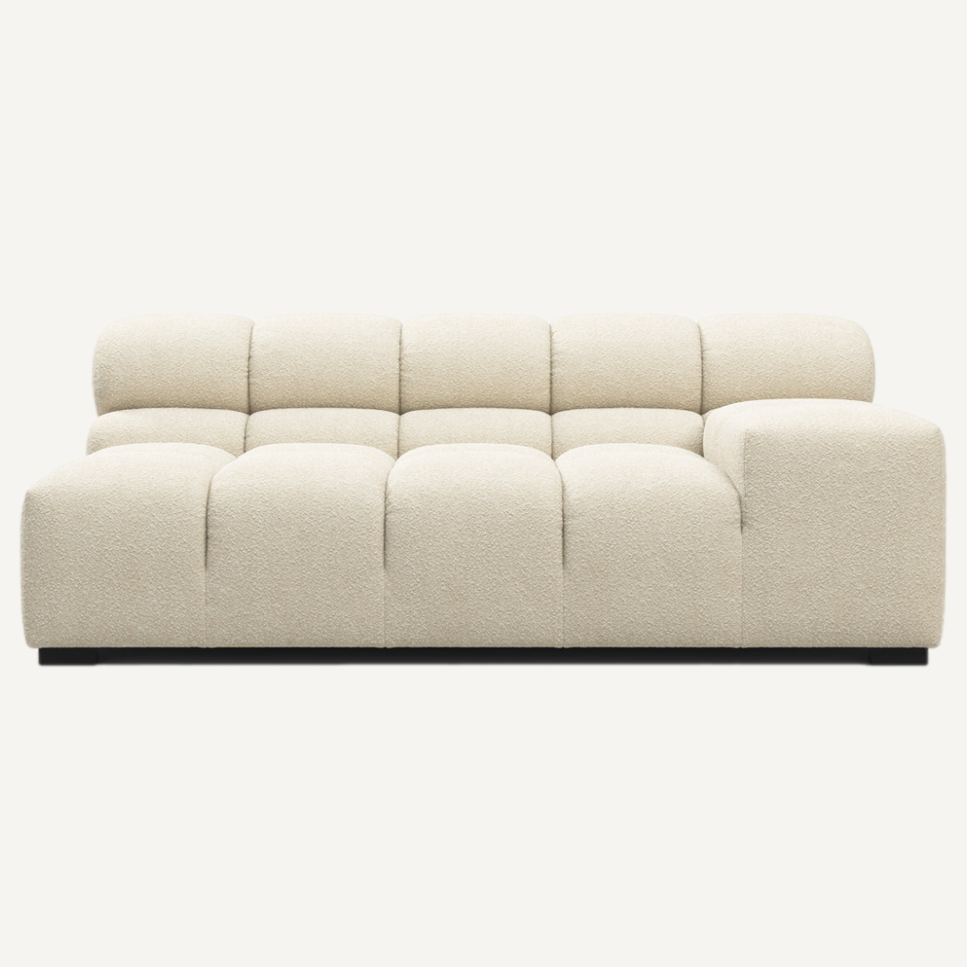 Extra Long Corner with Left Low Armrest for Tully Modular Sofa