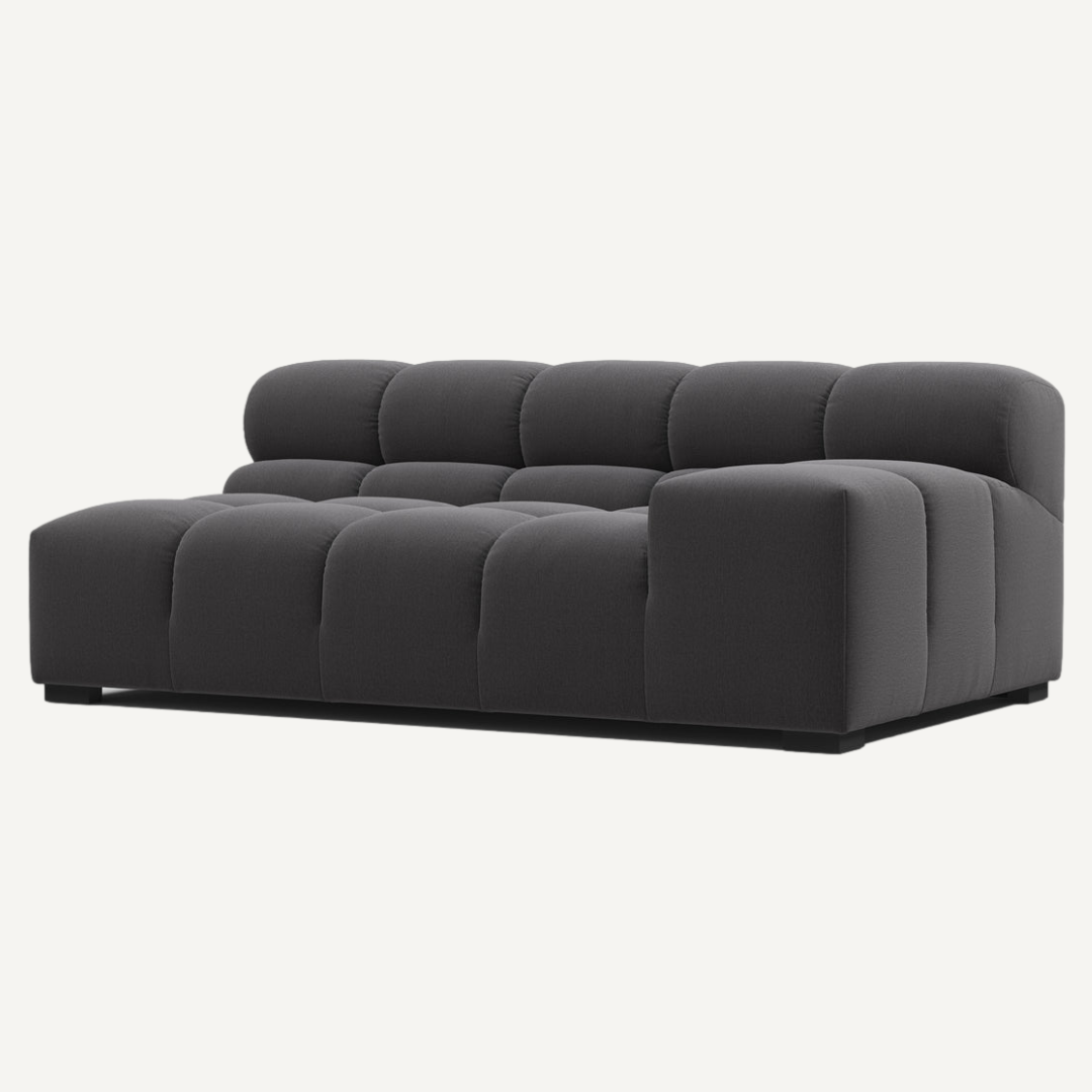 Extra Long Corner with Left Low Armrest for Tully Modular Sofa