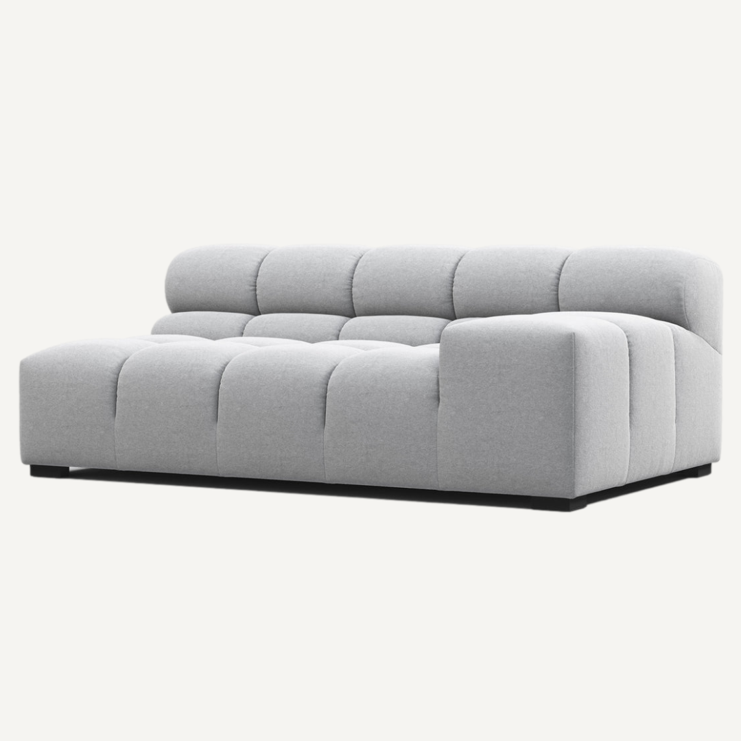 Extra Long Corner with Left Low Armrest for Tully Modular Sofa