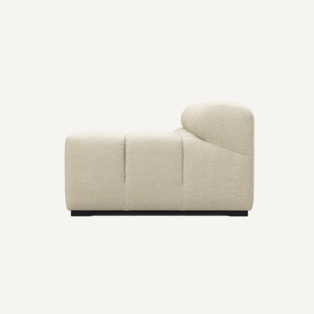 Extra Long Corner with Left Low Armrest for Tully Modular Sofa