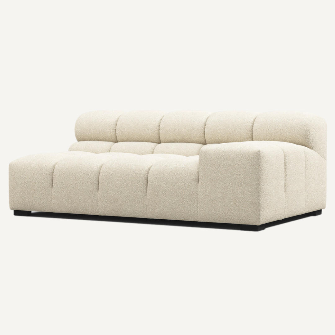 Extra Long Corner with Left Low Armrest for Tully Modular Sofa