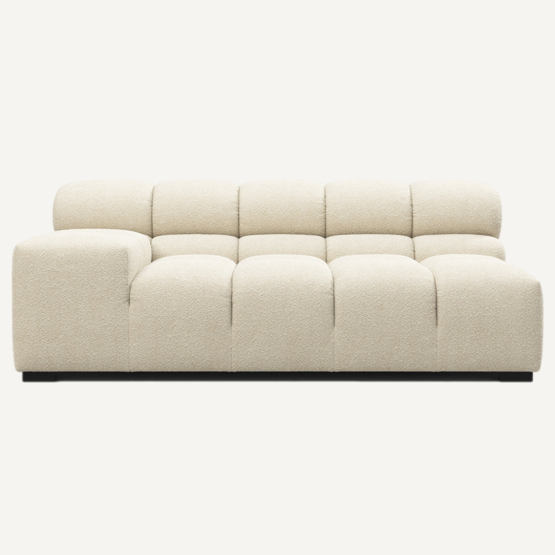 Extra Long Corner with Right Low Armrest for Tully Modular Sofa