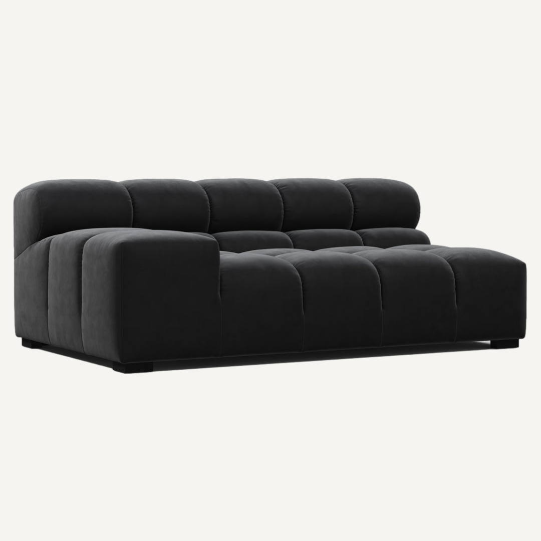 Extra Long Corner with Right Low Armrest for Tully Modular Sofa