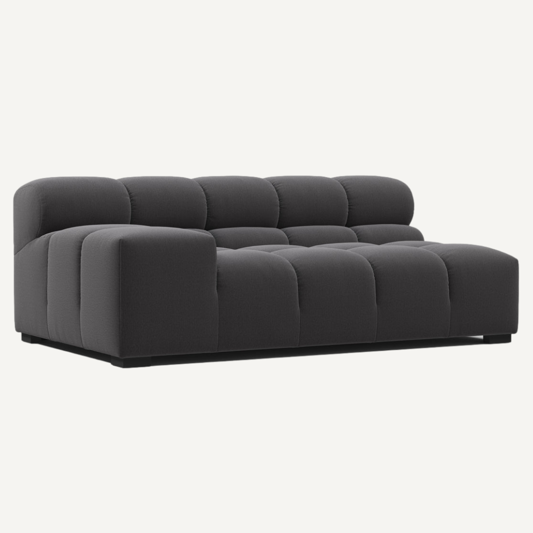 Extra Long Corner with Right Low Armrest for Tully Modular Sofa