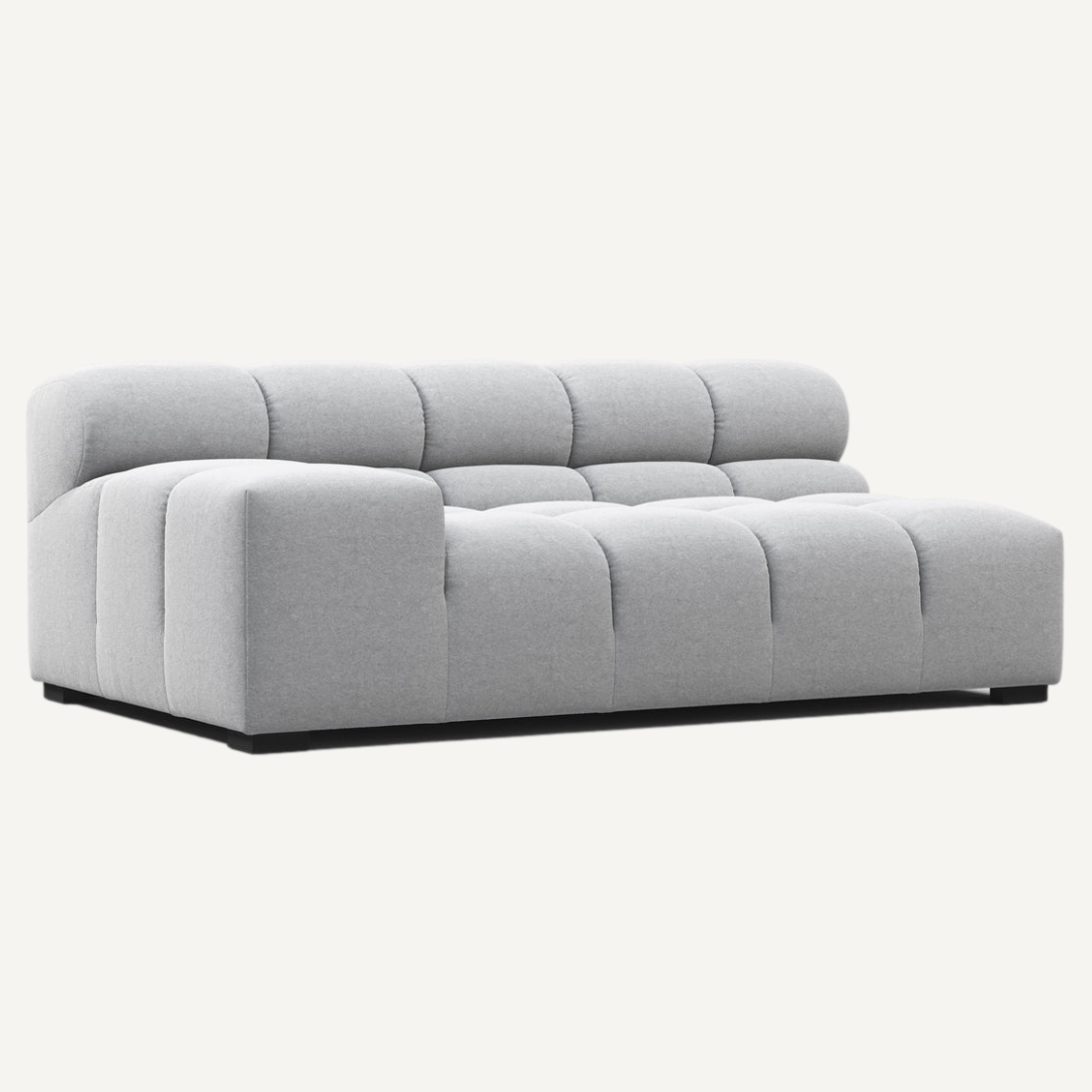 Extra Long Corner with Right Low Armrest for Tully Modular Sofa