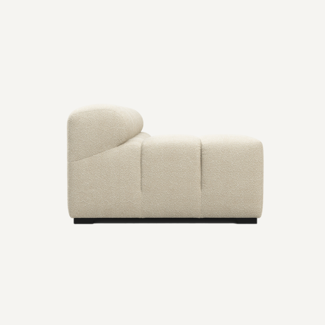 Extra Long Corner with Right Low Armrest for Tully Modular Sofa