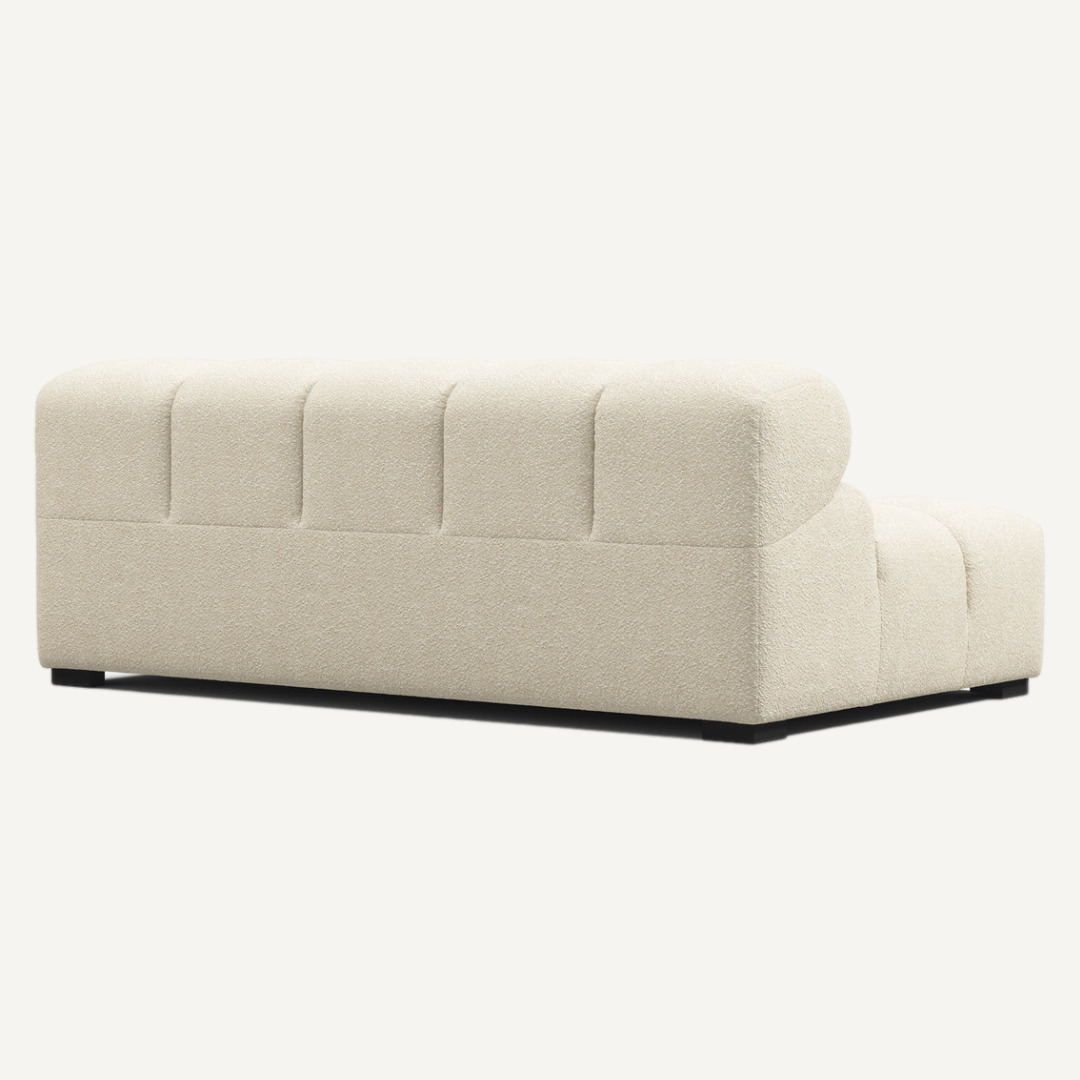 Extra Long Corner with Right Low Armrest for Tully Modular Sofa