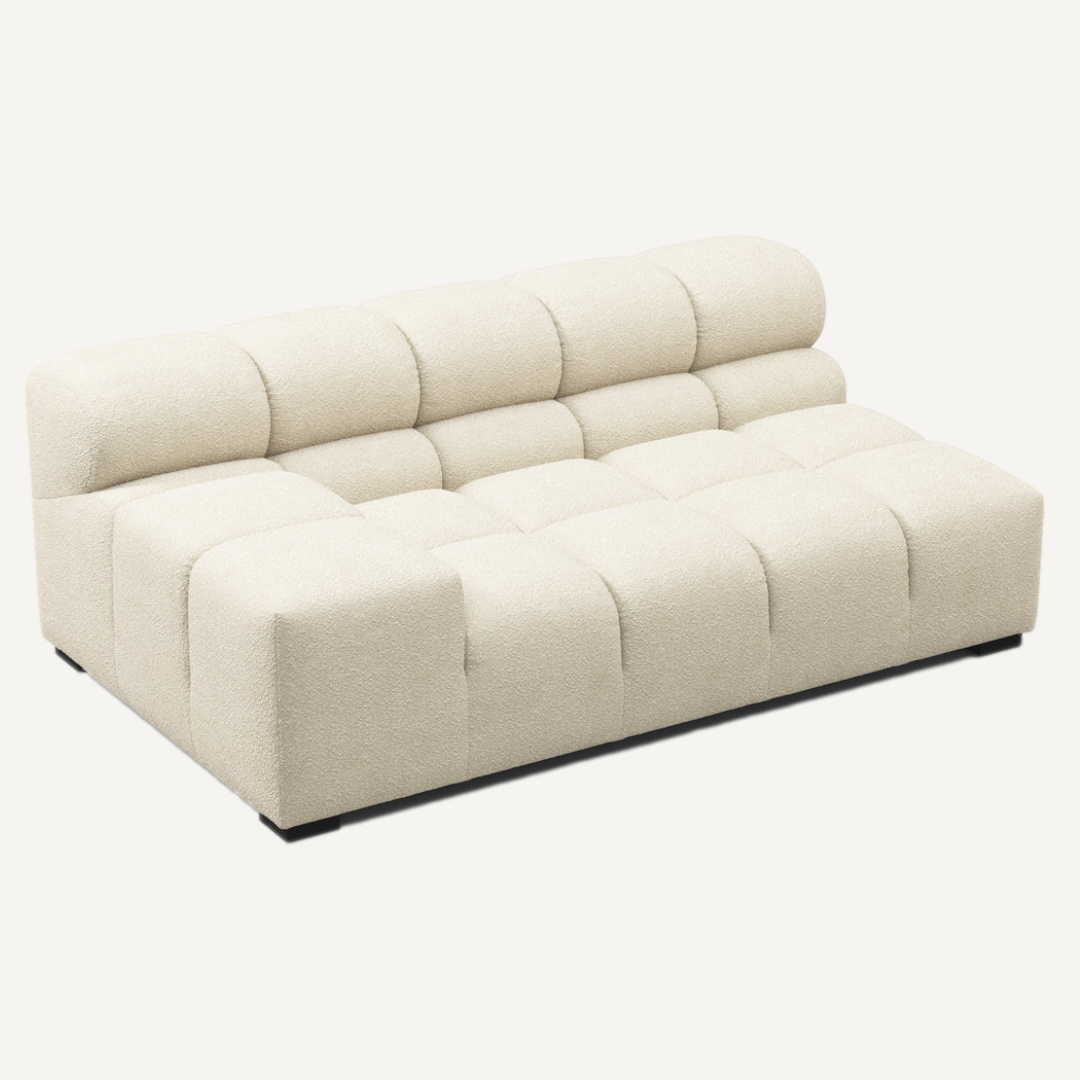 Extra Long Corner with Right Low Armrest for Tully Modular Sofa
