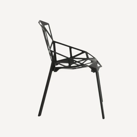 Transformer Black metal Chair - Outlet