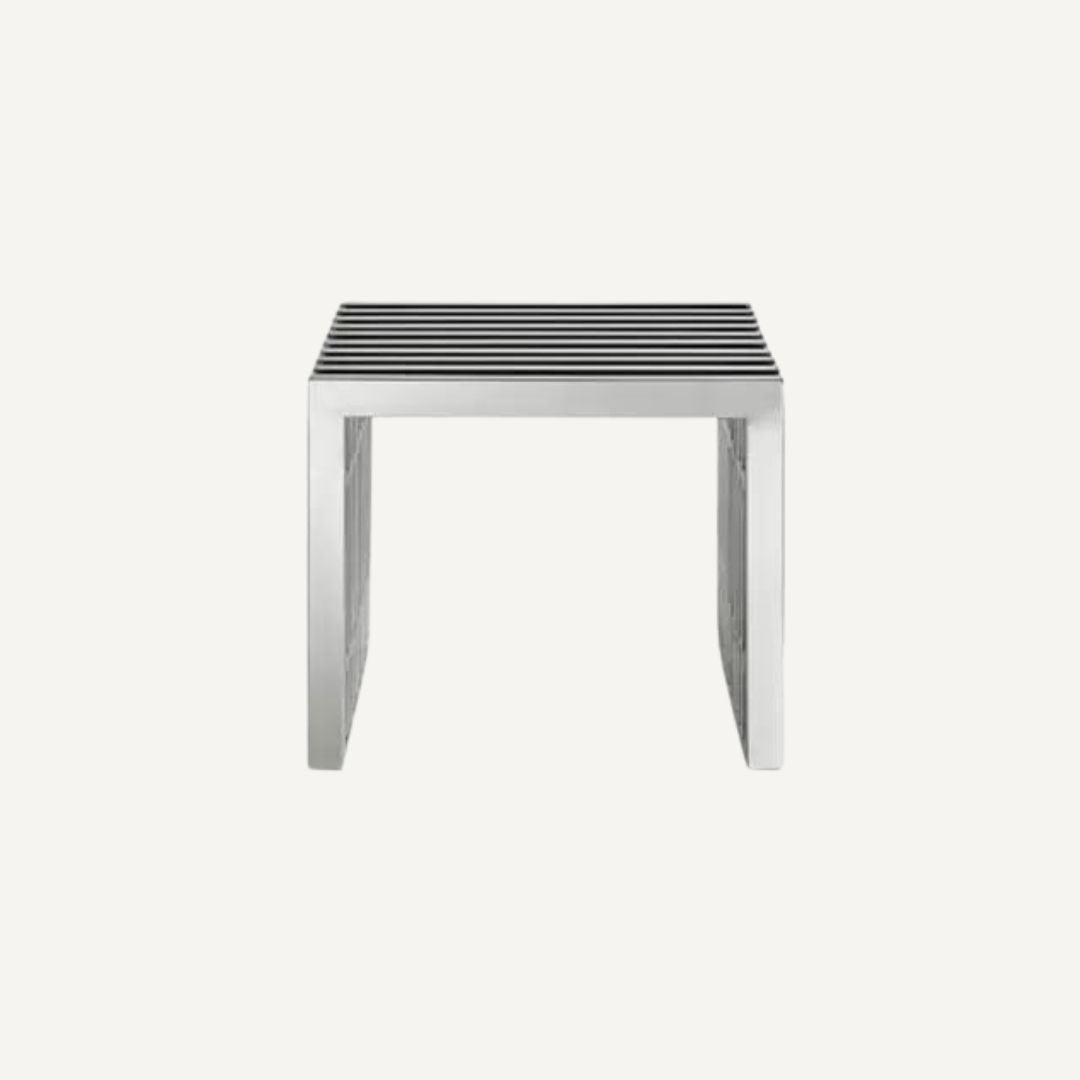 Valentino Steel Bench 1 seater