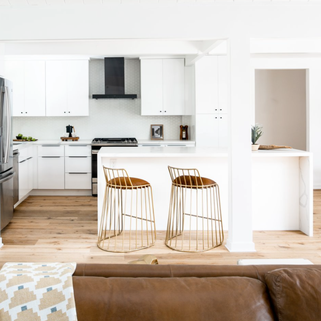 Veil Bar stool with backrest - 65 cm