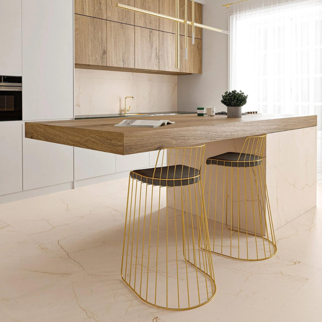 Veil Bar stool with backrest - 65 cm