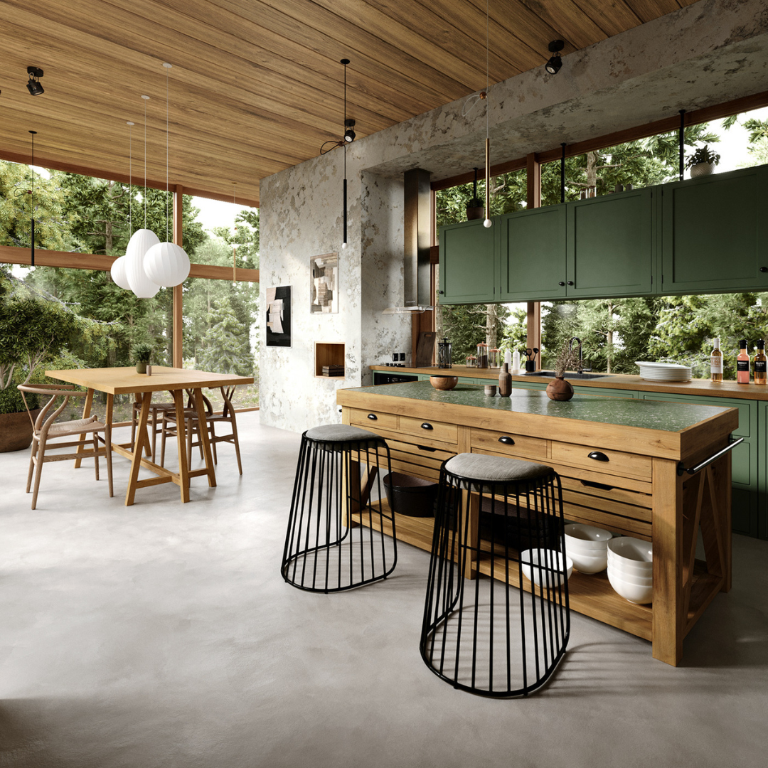 Veil Bar Stool Without Armrest - 75 cm